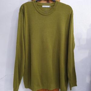 RUN 캐시미어 라운드넥 니트(100)