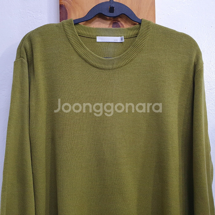 RUN 캐시미어 라운드넥 니트(100)--1