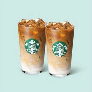 스타벅스 땡스 어 라떼 (아이스 카페 라떼 T 2잔)