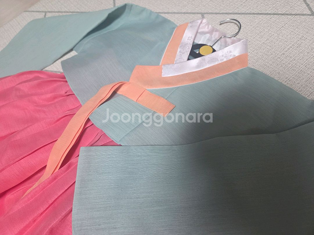 봄빛한복 여아 한복 12호 +속치마--0