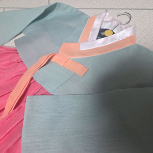 봄빛한복 여아 한복 12호 +속치마