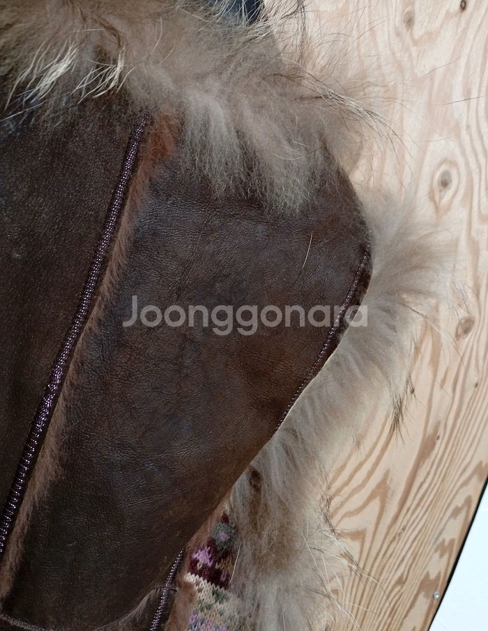 써스데이아일랜드 빈티지 토끼털 베스트--6