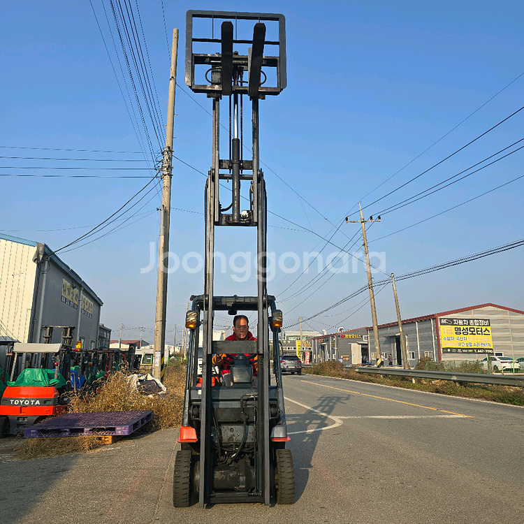 배터리좋은지게차 4.3m--1