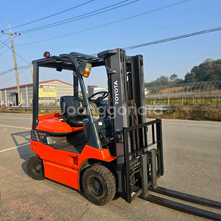 배터리좋은지게차 4.3m--3