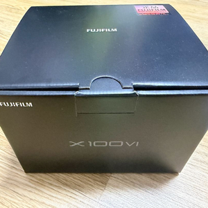 후지필름 X100VI 블랙 새제품 팝니다