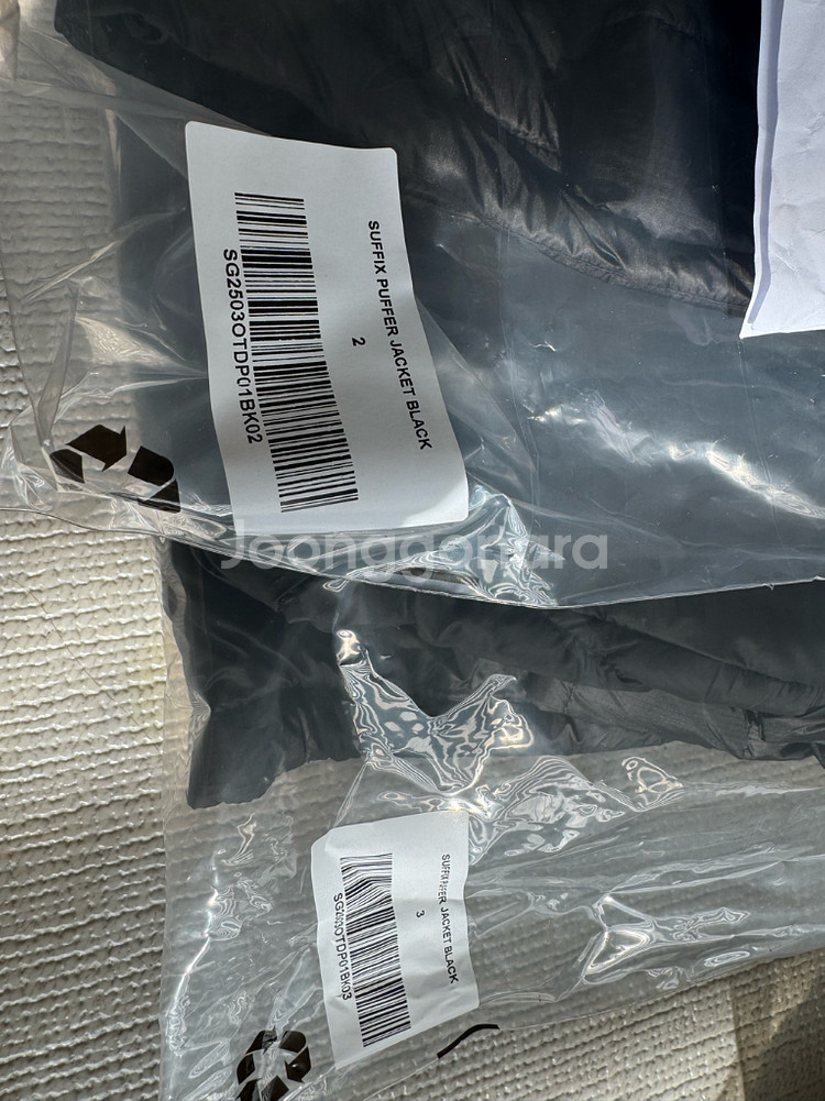 [2,3] 25fw 산산기어 서픽스 블랙 새상품 판매--2