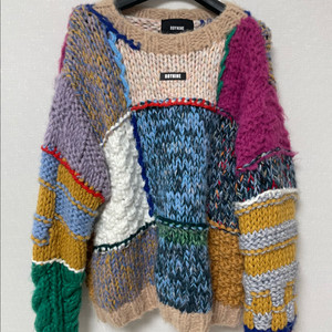 로이나인 멀티컬러 핸드메이드 니트 남여공용