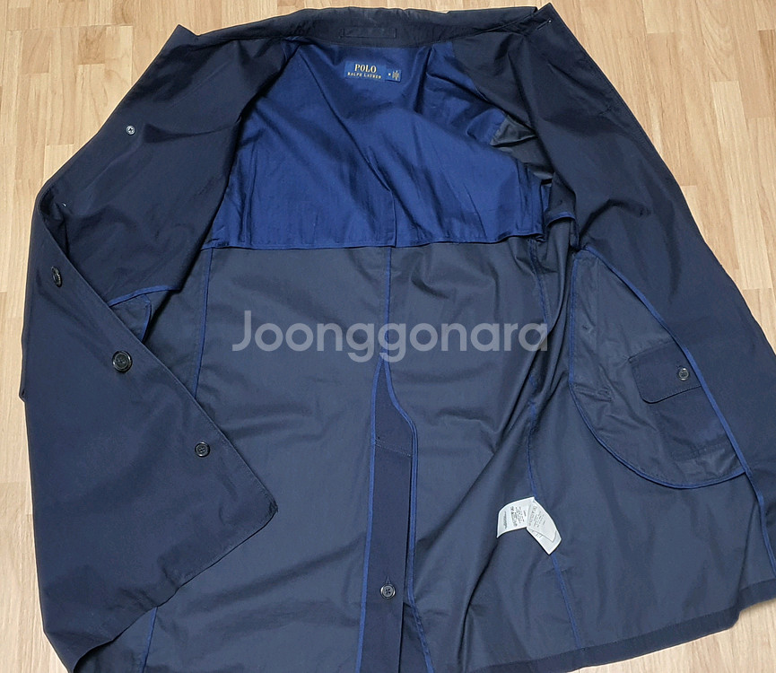 폴로 랄프로렌 네이비 코트--2