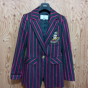 오브제 스트라이프 자켓 44