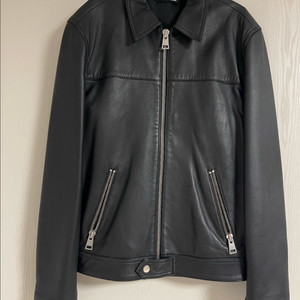 남성 가죽 라이딩 자켓