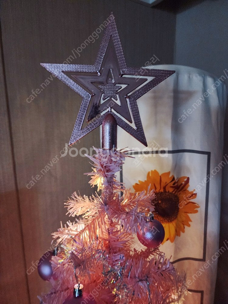 1.8M 핑크 크리스마스트리 팝니다(미개봉박스)--4