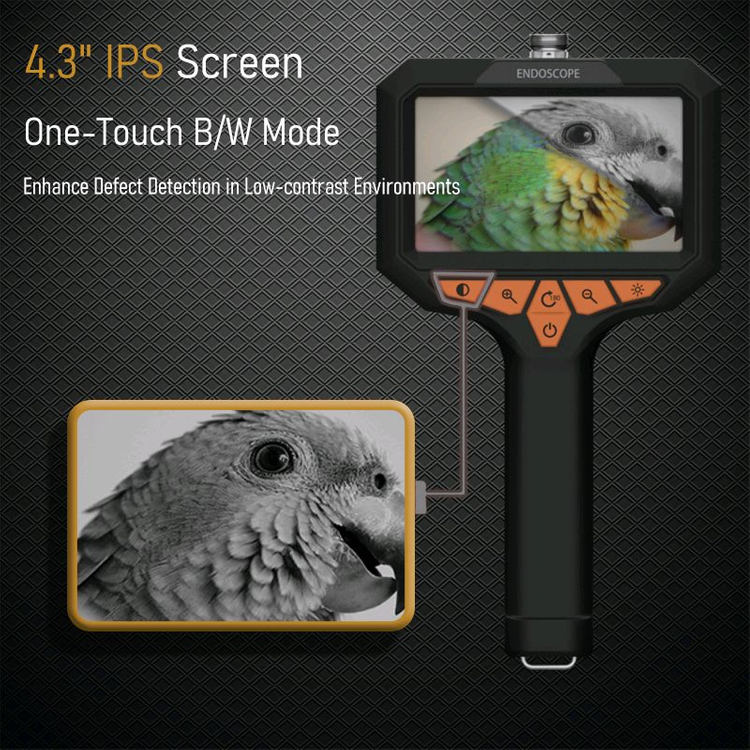 [새상품] 20M 산업용 내시경카메라 4.3인치 FHD 누수탐지 배관검사 천장검사 이미지
