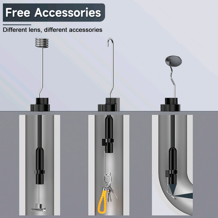 [새상품] 20M 산업용 내시경카메라 4.3인치 FHD 누수탐지 배관검사 천장검사 이미지