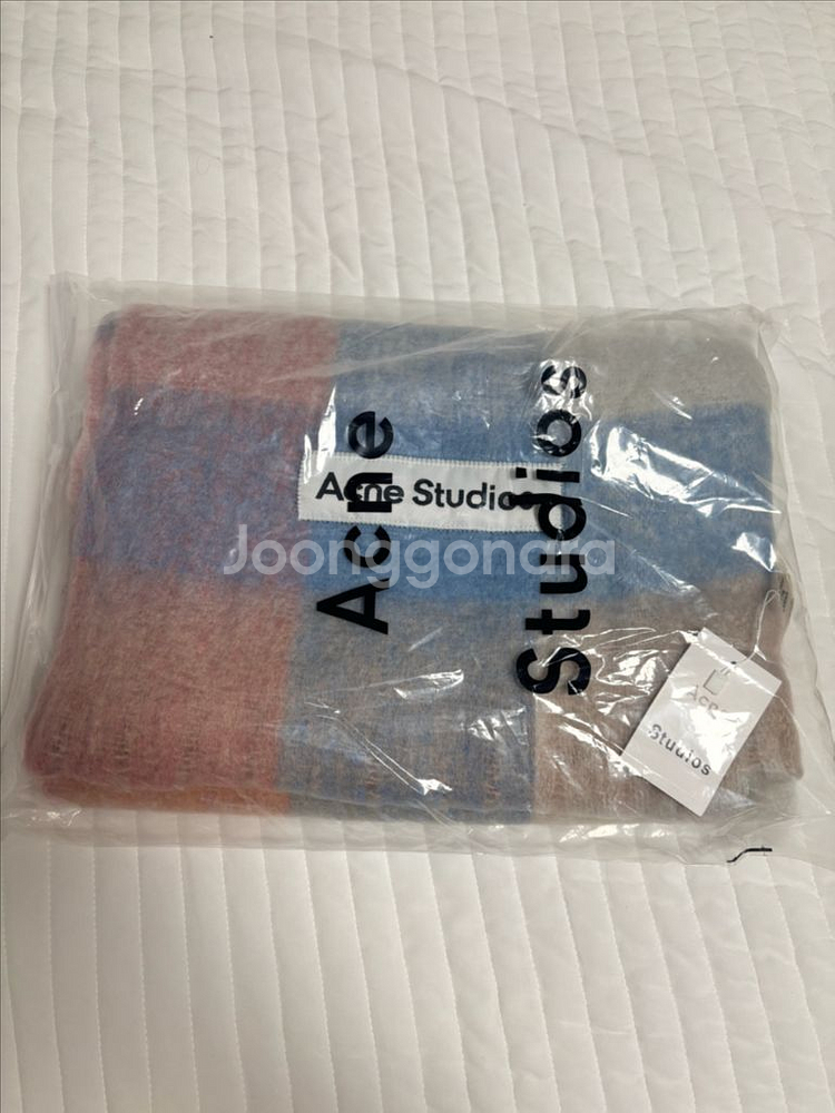 아크네 스튜디오 체크 머플러--0