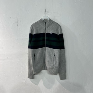 와이드앵글 방풍 니트집업 가디건 95