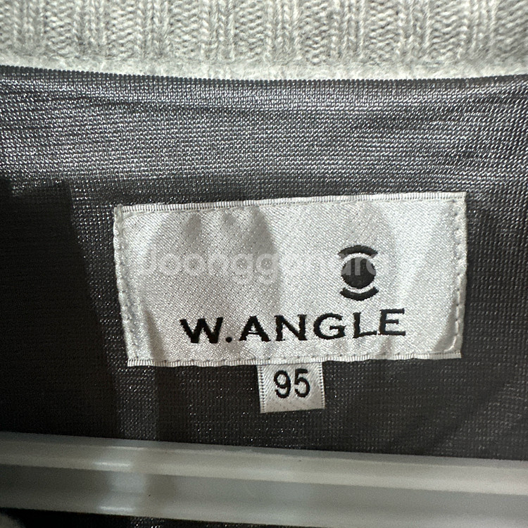 와이드앵글 방풍 니트집업 가디건 95--2