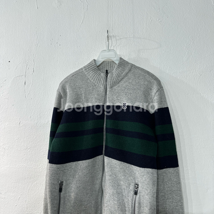 와이드앵글 방풍 니트집업 가디건 95--1