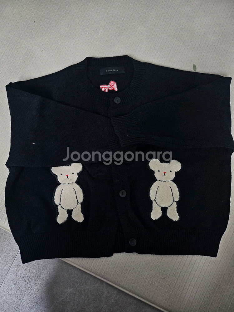 로아앤제인 테디니트가디건 110--1