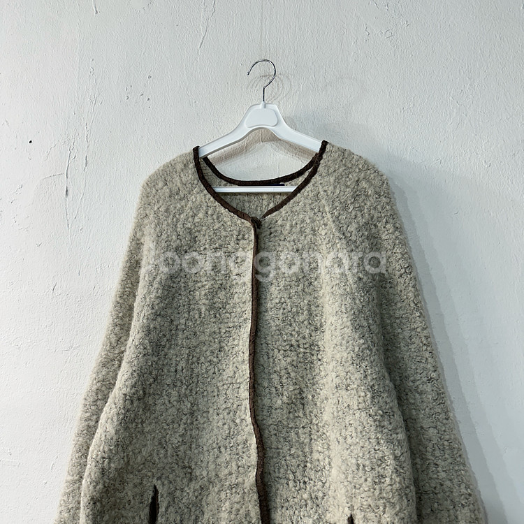 KEITH 키이스 알파카 가디건 FREE--1