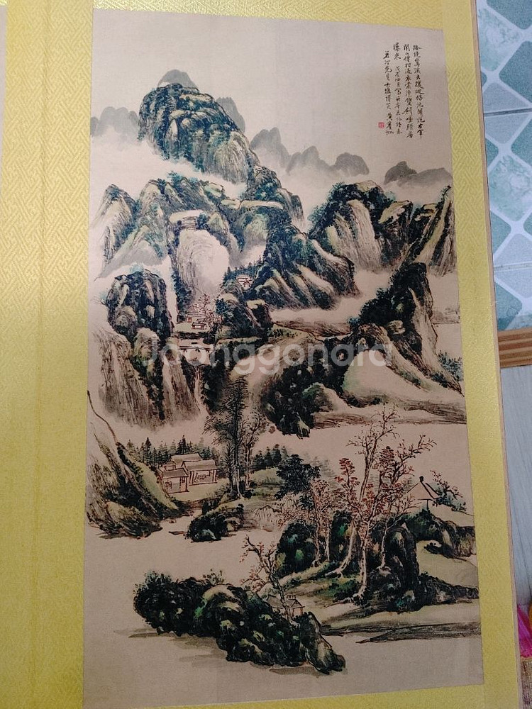 황빈홍산수화 그림--1