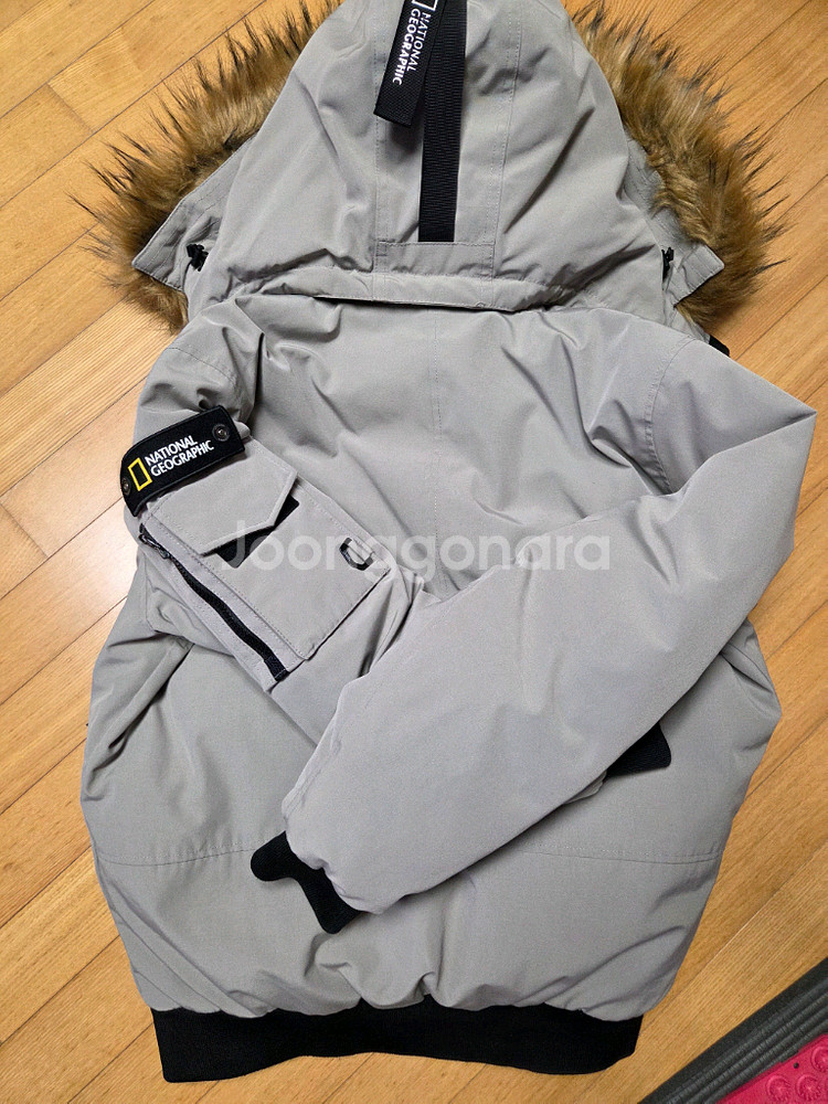 내셔널지오그래픽 패딩점퍼 L사이즈--7