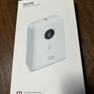 (미사용) 오아 퀵차지 보조배터리 OBA-032WH