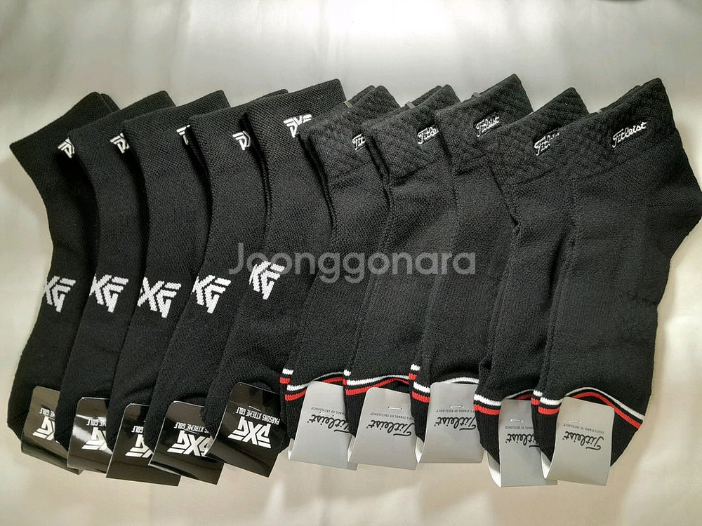 타이틀5 pxg5 골프양말10켤레 이중쿠션바닥 남녀따로--1