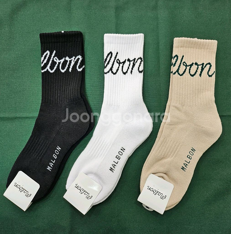 말본양말 10켤레 골프양말 이중바닥두툼 남녀공용--3