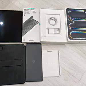 아이패드 프로 m4 11(배터리100)+악세사리