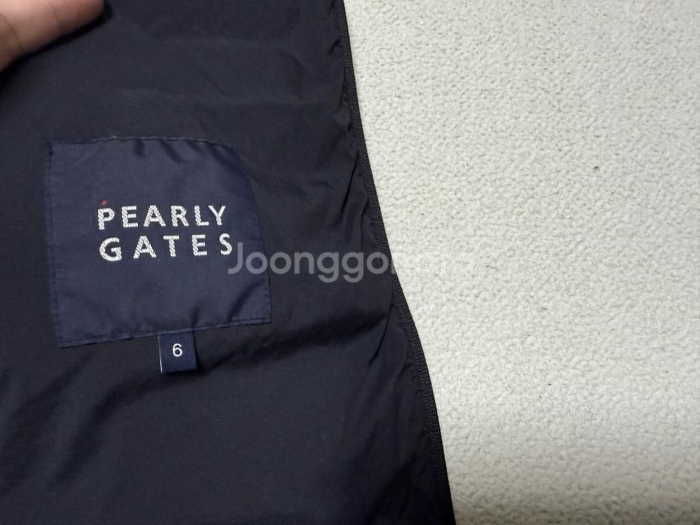 파리게이츠 구스다운 패딩 조끼 남성용 105사이즈--3