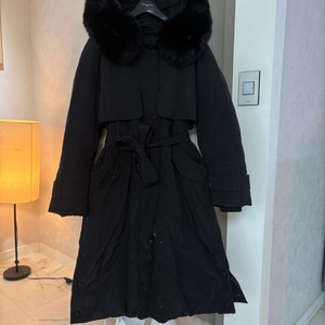 LBL 구스 폭스털 패딩 55