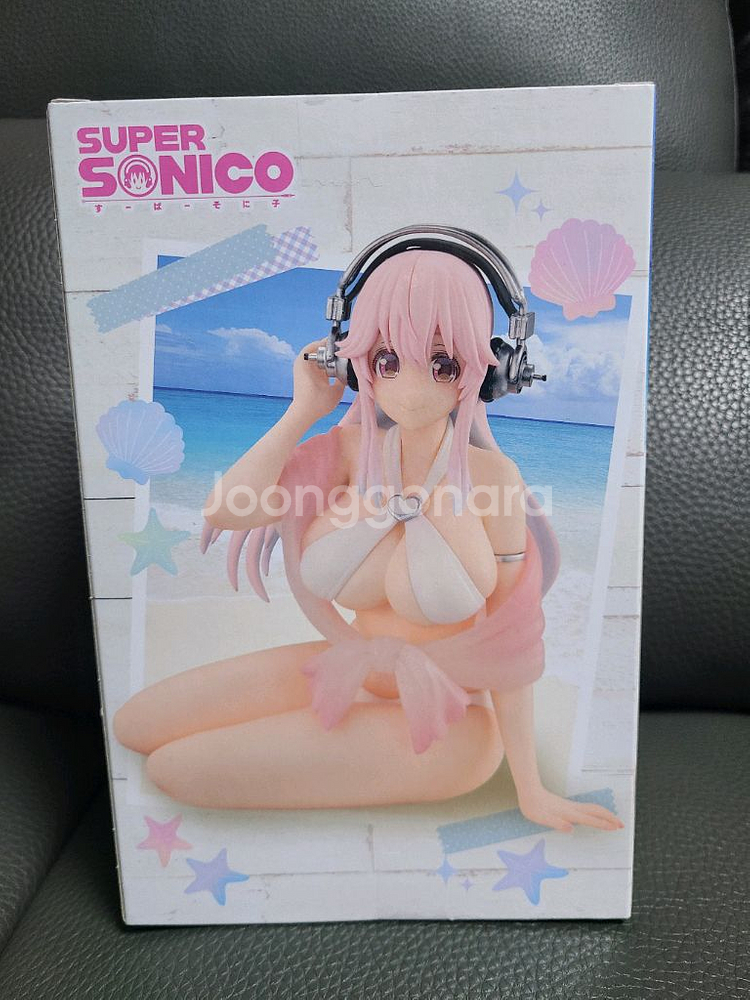 슈퍼 소니코 후류 누들 스토퍼 피규어 소니코 화이트 비키니--0