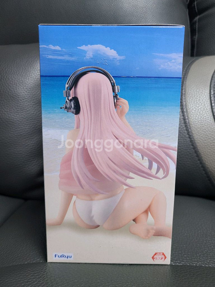 슈퍼 소니코 후류 누들 스토퍼 피규어 소니코 화이트 비키니--3