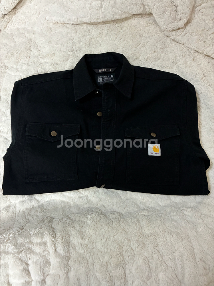 칼하트 몬타나 러그드 루즈핏 아우터 남방 트러커--1