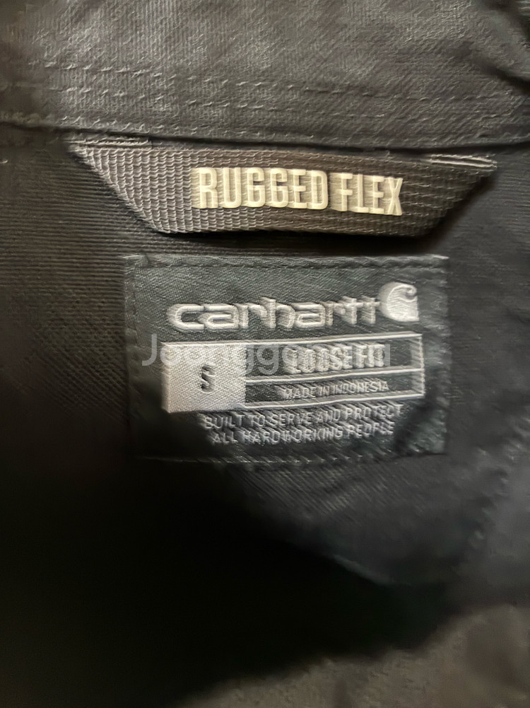 칼하트 몬타나 러그드 루즈핏 아우터 남방 트러커--5