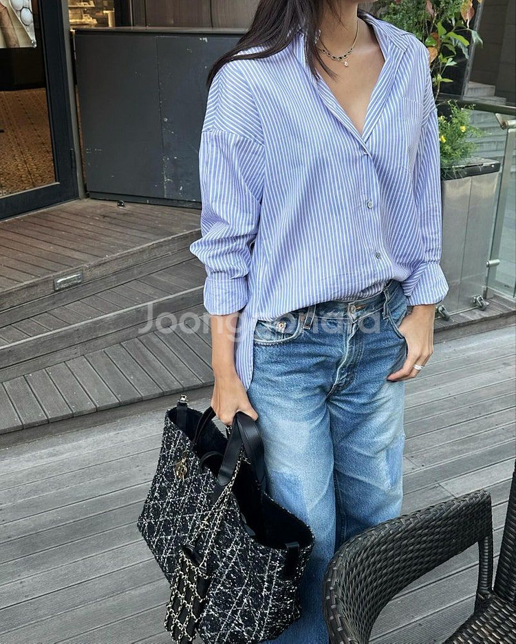 소윰 수피마 코튼 셔츠--3