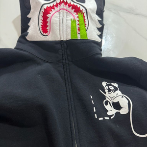 베이프 후드집업