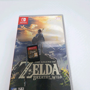 닌텐도스위치 젤다의전설 야생의숨결 타이틀