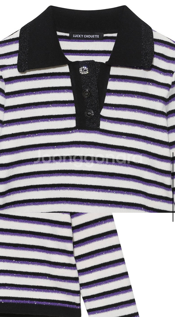 럭키슈에뜨 크롭 카라니트--3