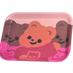 큐피드곰 세 마리 트레이 쟁반
