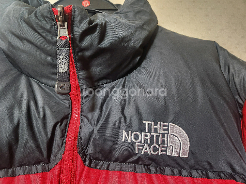 정품 노스페이스 눕시 구스다운 패딩점퍼--3