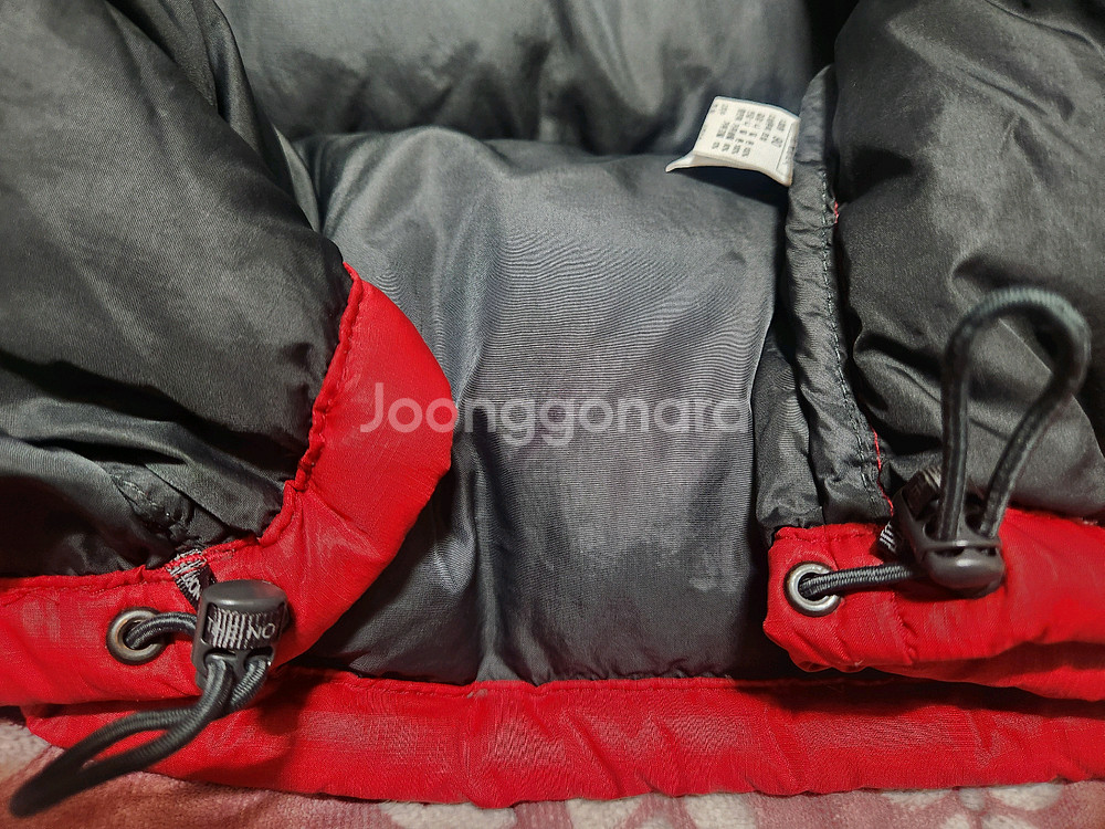 정품 노스페이스 눕시 구스다운 패딩점퍼--6