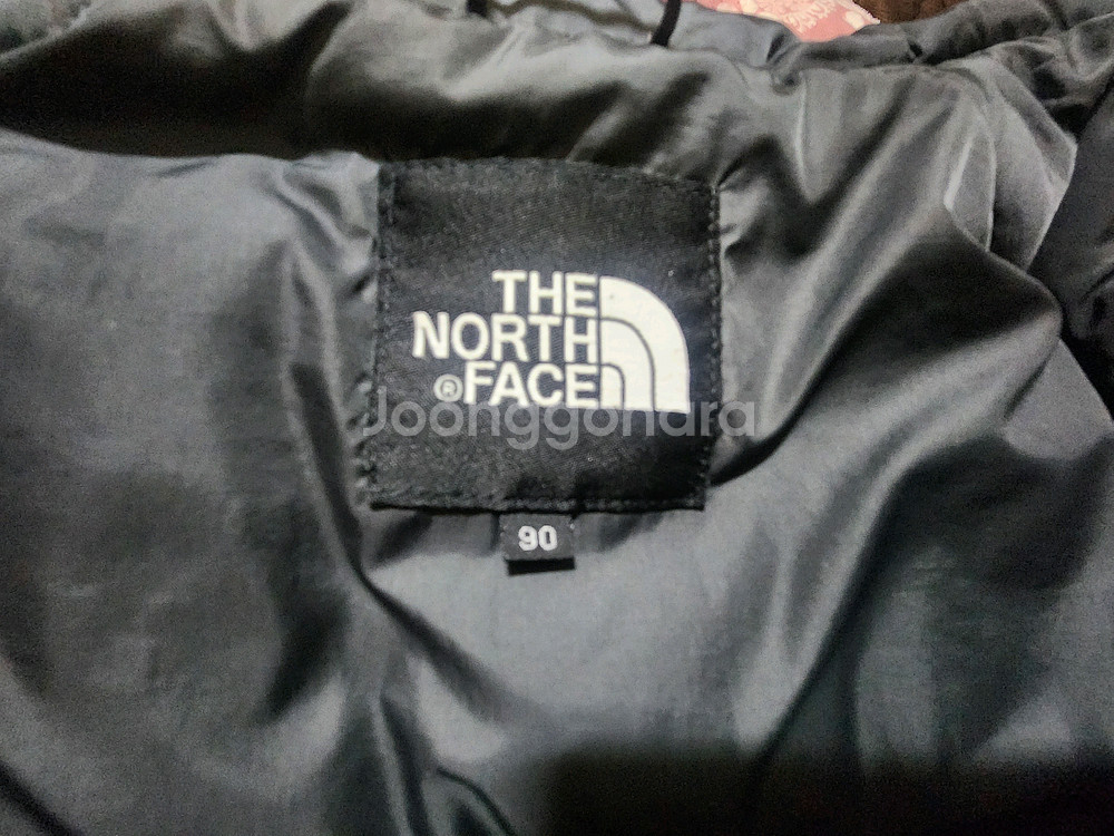 정품 노스페이스 눕시 구스다운 패딩점퍼--7