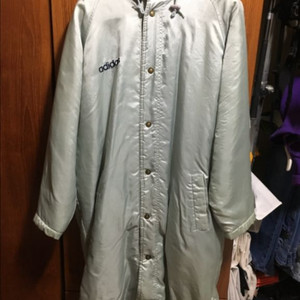 구제 빈티지 불꽃 아디다스 오리지널 후리스 롱패딩 100