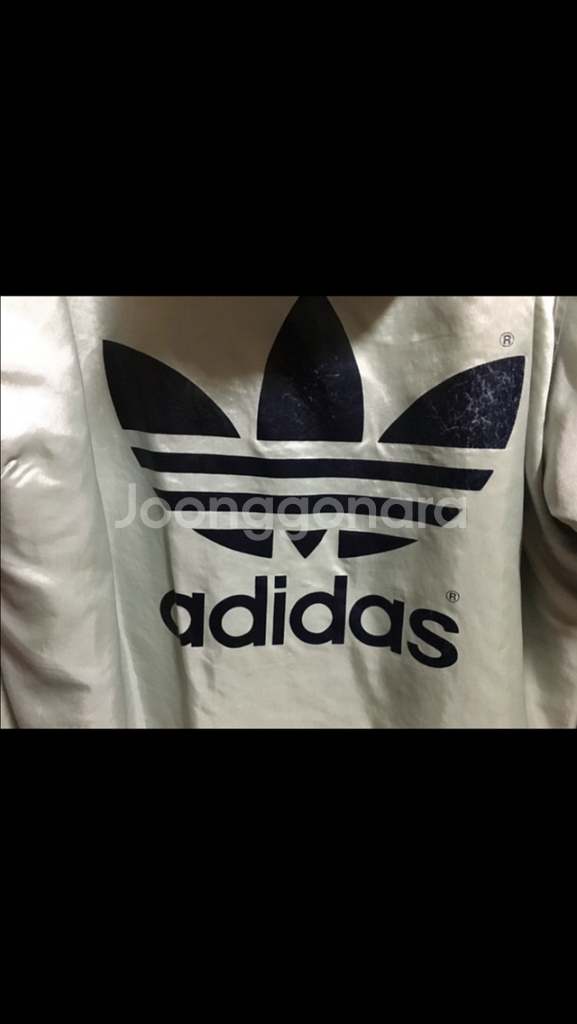 구제 빈티지 불꽃 아디다스 오리지널 후리스 롱패딩 100--2