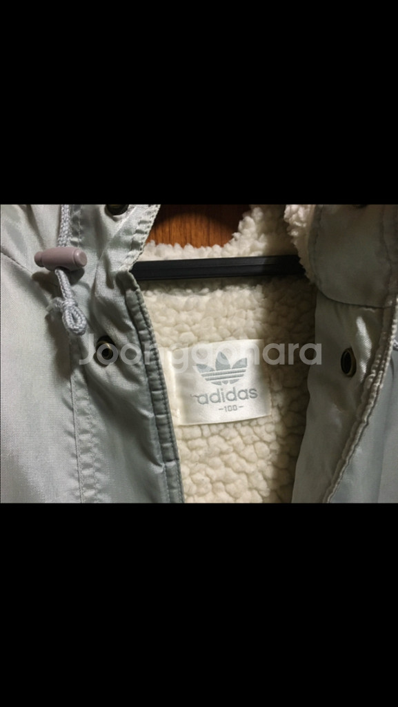 구제 빈티지 불꽃 아디다스 오리지널 후리스 롱패딩 100--4