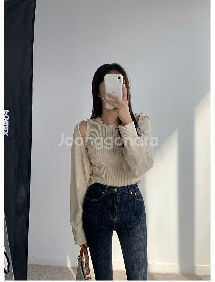 HAWA MADE 오리지날 논페이드 생지 데님 숏 m (새상품)--3