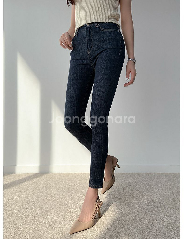 HAWA MADE 오리지날 논페이드 생지 데님 숏 m (새상품)--2