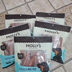 몰리스 하드치킨 강아지 간식 5개