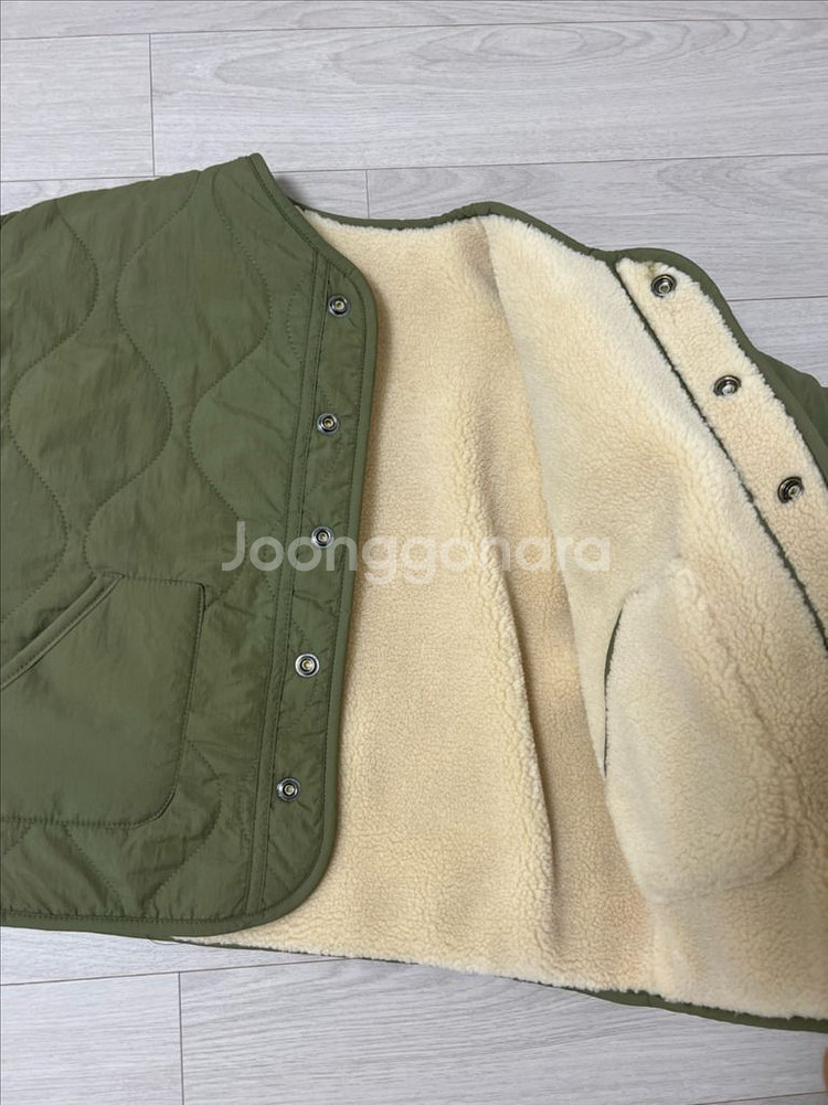 히로 리버서블 덤블 반팔 재킷 110--1